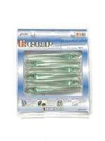 E Clip (LL) 6pcs Clear Green